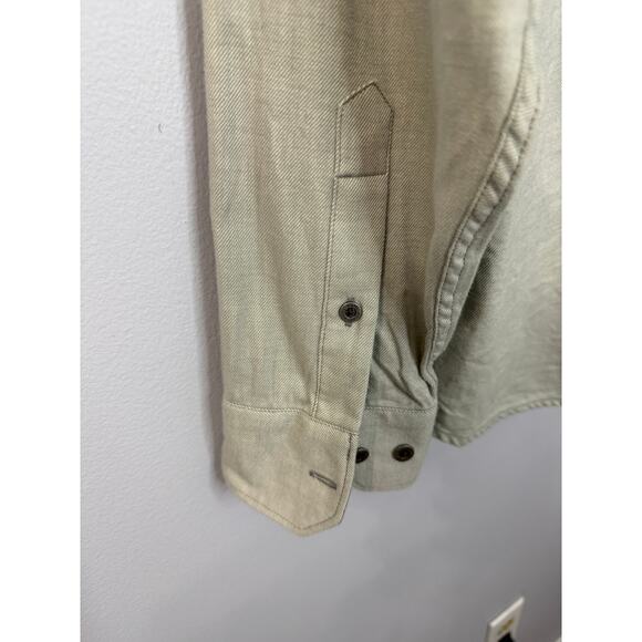 Kuhl Dillingr Flannel Cotton Blend Button Down Long Sleeve Men's Sz XL - Picture 9 of 13